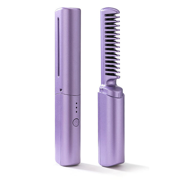 SmoothStyle™ – Tragbarer Haarglätter-Kamm