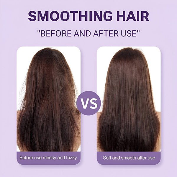 SmoothStyle™ – Tragbarer Haarglätter-Kamm