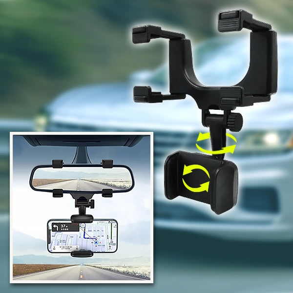ViewGrip 360 – Der Rückspiegel-Handyhalter für sichere Sicht & festen Halt!