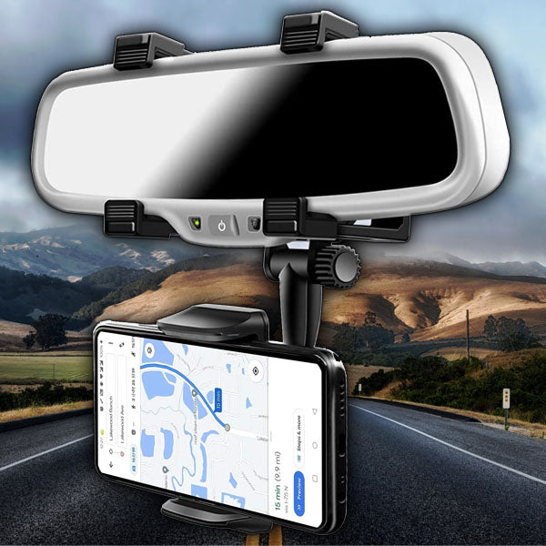 ViewGrip 360 – Der Rückspiegel-Handyhalter für sichere Sicht & festen Halt!