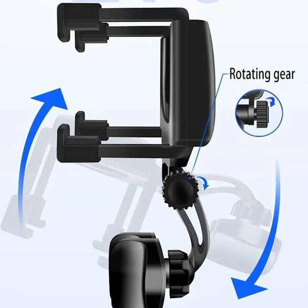 ViewGrip 360 – Der Rückspiegel-Handyhalter für sichere Sicht & festen Halt!