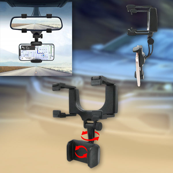ViewGrip 360 – Der Rückspiegel-Handyhalter für sichere Sicht & festen Halt!