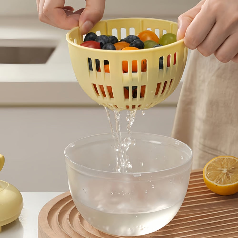 FreshSpin Pro – Gemüse & Obst in Sekunden trocken!