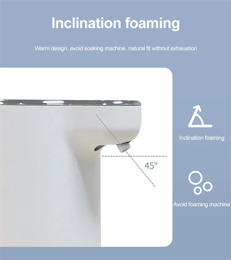 PureSense Foam Dispenser | Automatische Schaumdosierung | Hygienisch & Kontaktlos | Umweltfreundlich & Sparsam | Perfekt für Zuhause und Büro