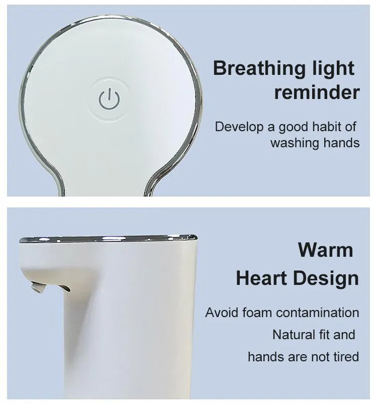 PureSense Foam Dispenser | Automatische Schaumdosierung | Hygienisch & Kontaktlos | Umweltfreundlich & Sparsam | Perfekt für Zuhause und Büro