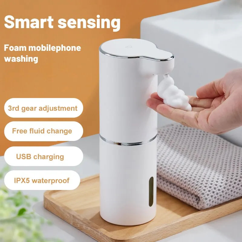 PureSense Foam Dispenser | Automatische Schaumdosierung | Hygienisch & Kontaktlos | Umweltfreundlich & Sparsam | Perfekt für Zuhause und Büro