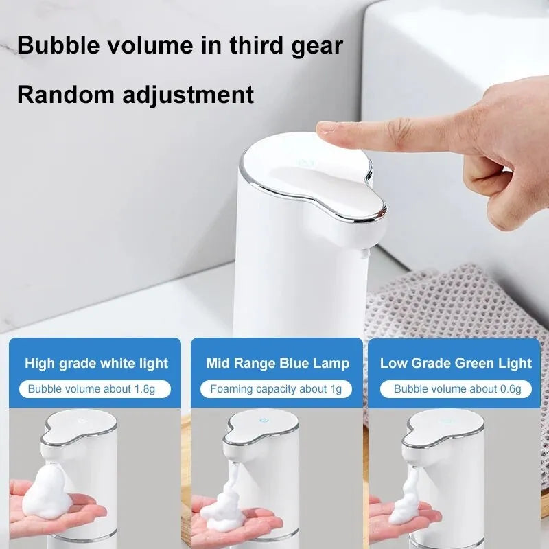 PureSense Foam Dispenser | Automatische Schaumdosierung | Hygienisch & Kontaktlos | Umweltfreundlich & Sparsam | Perfekt für Zuhause und Büro