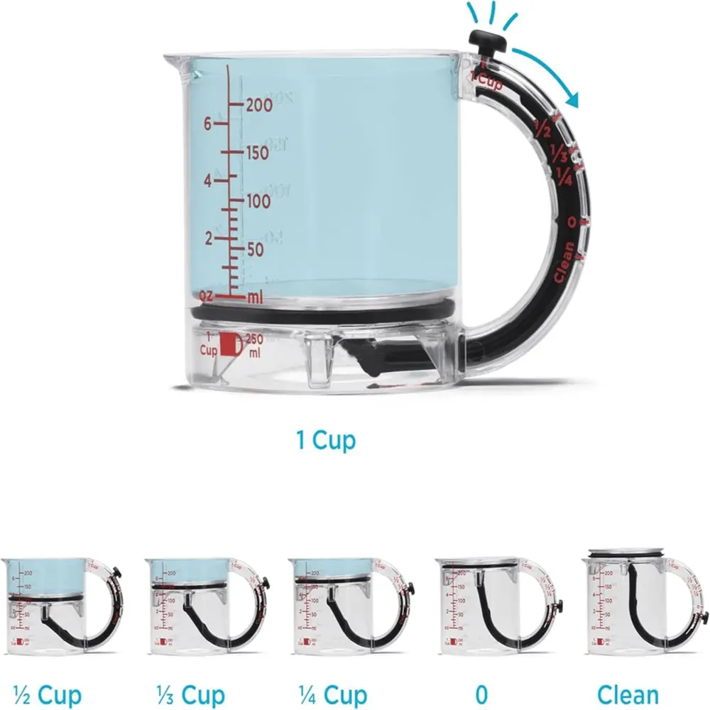 MeasurePerfect – 4-in-1 Messbecher für präzises Kochen