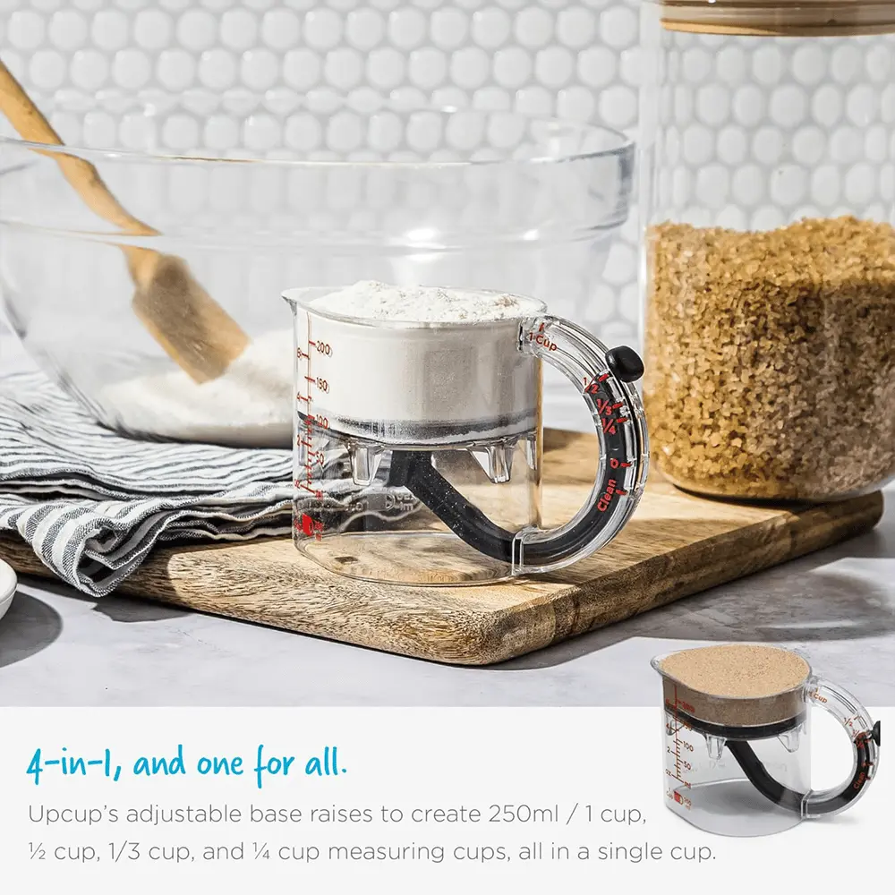 MeasurePerfect – 4-in-1 Messbecher für präzises Kochen