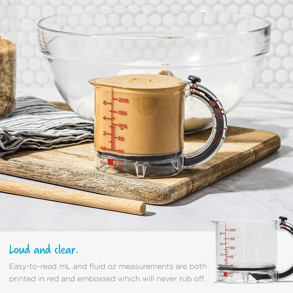 MeasurePerfect – 4-in-1 Messbecher für präzises Kochen