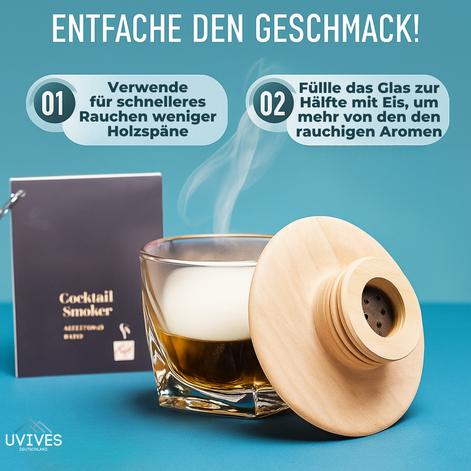 MistyCraft™ – Dein Cocktail-Smoker für unvergessliche Genussmomente