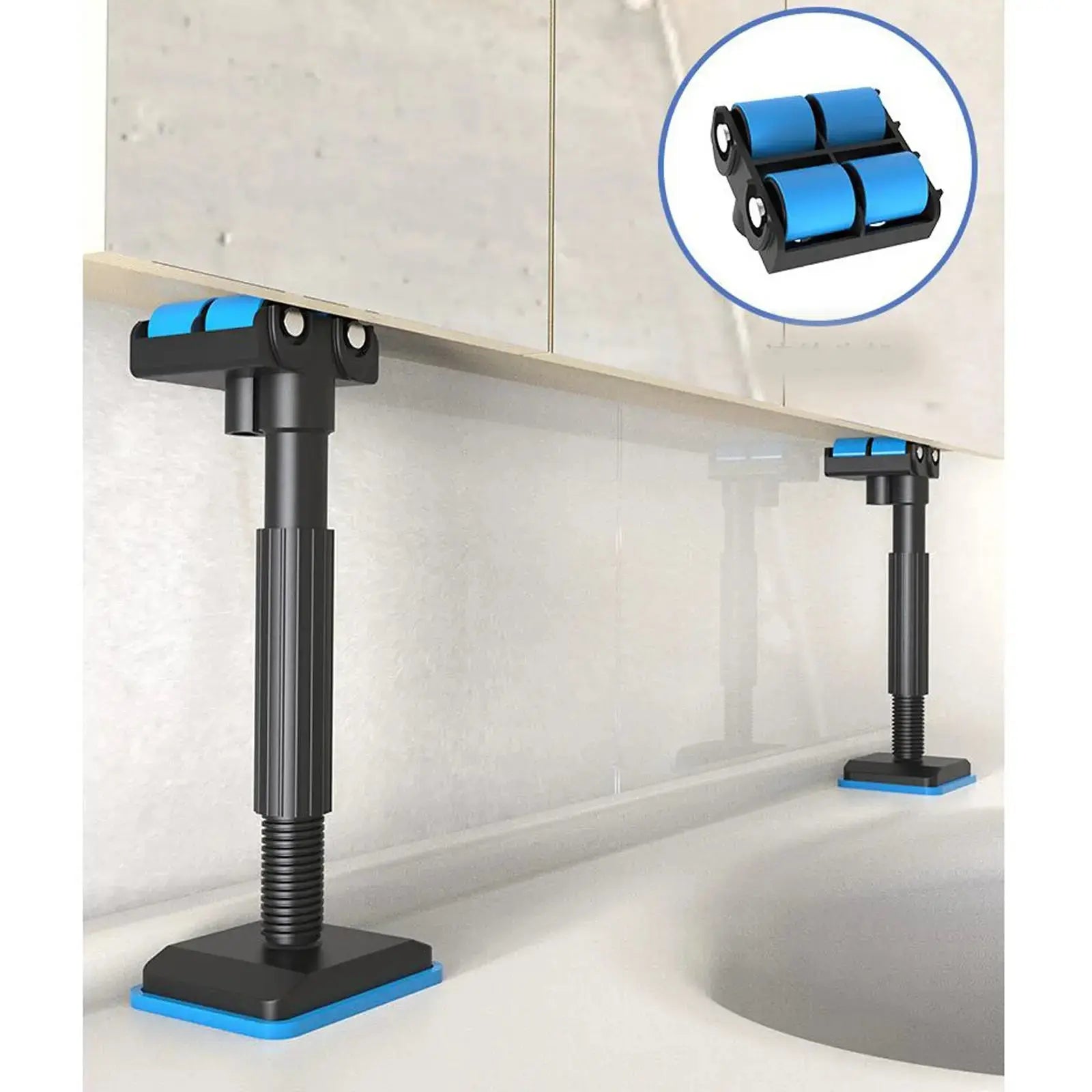 1+1 GRATIS | PowerLift Rails – Mühelos & sicher Schränke montieren!