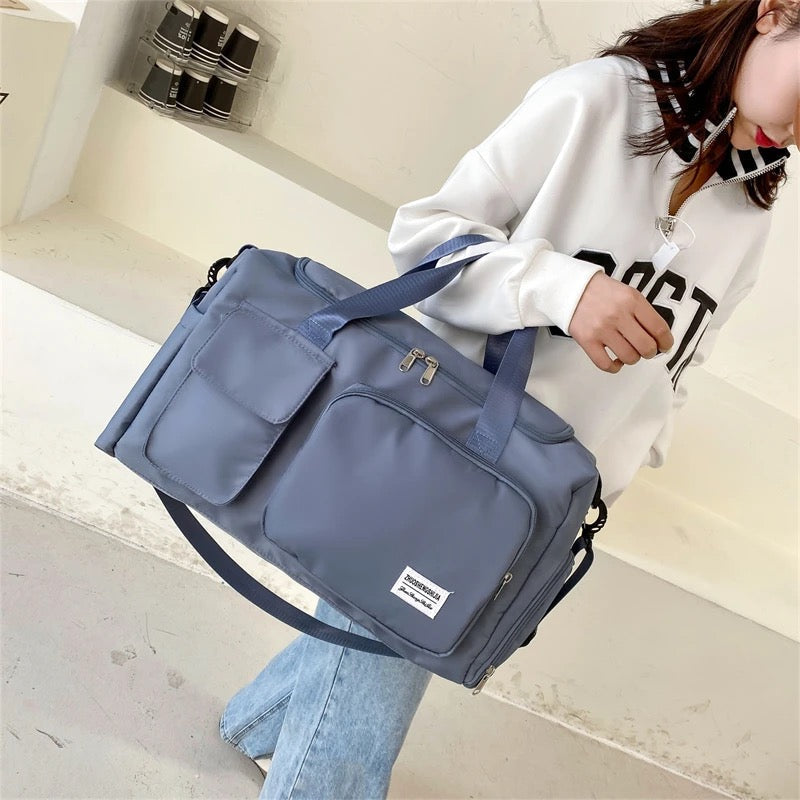 SportivoMax Duffle Bag | Wasserabweisend | Multifunktional | Geräumige Fächer