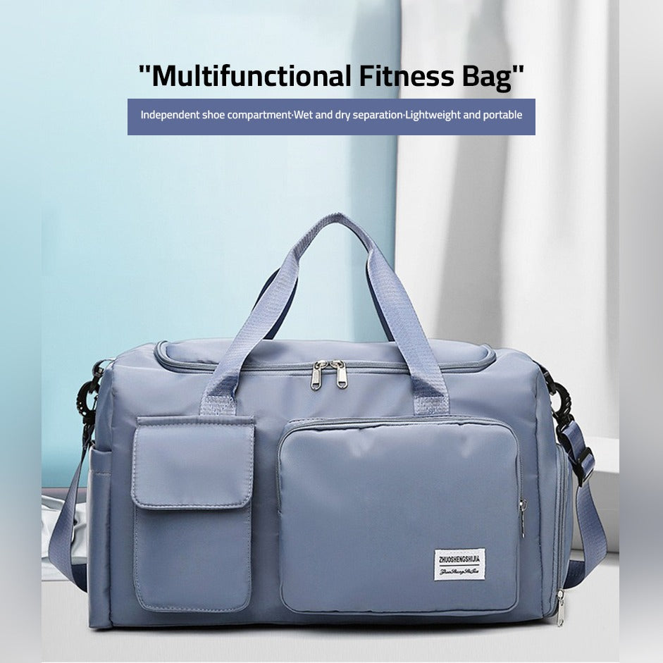 SportivoMax Duffle Bag | Wasserabweisend | Multifunktional | Geräumige Fächer