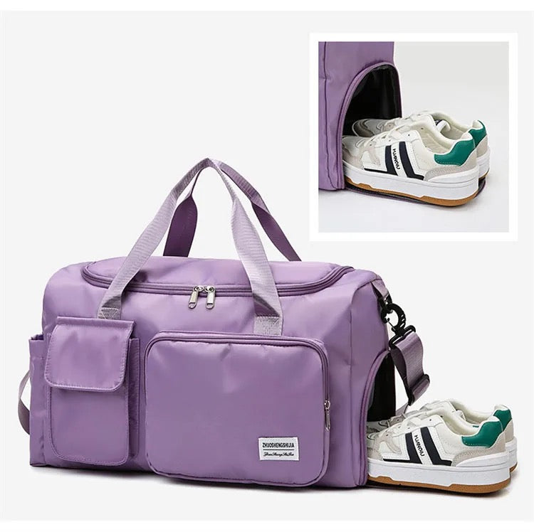 SportivoMax Duffle Bag | Wasserabweisend | Multifunktional | Geräumige Fächer