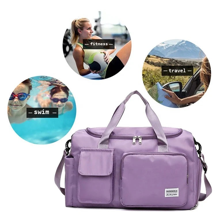 SportivoMax Duffle Bag | Wasserabweisend | Multifunktional | Geräumige Fächer