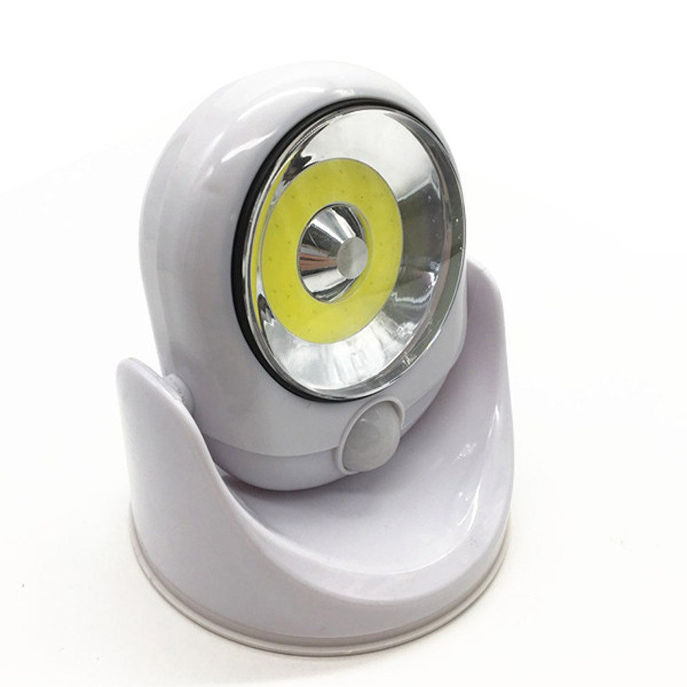 BrightGuard | LED Sicherheitslampe mit Bewegungsmelder | Kabellos & Wetterfest | 450 Lumen