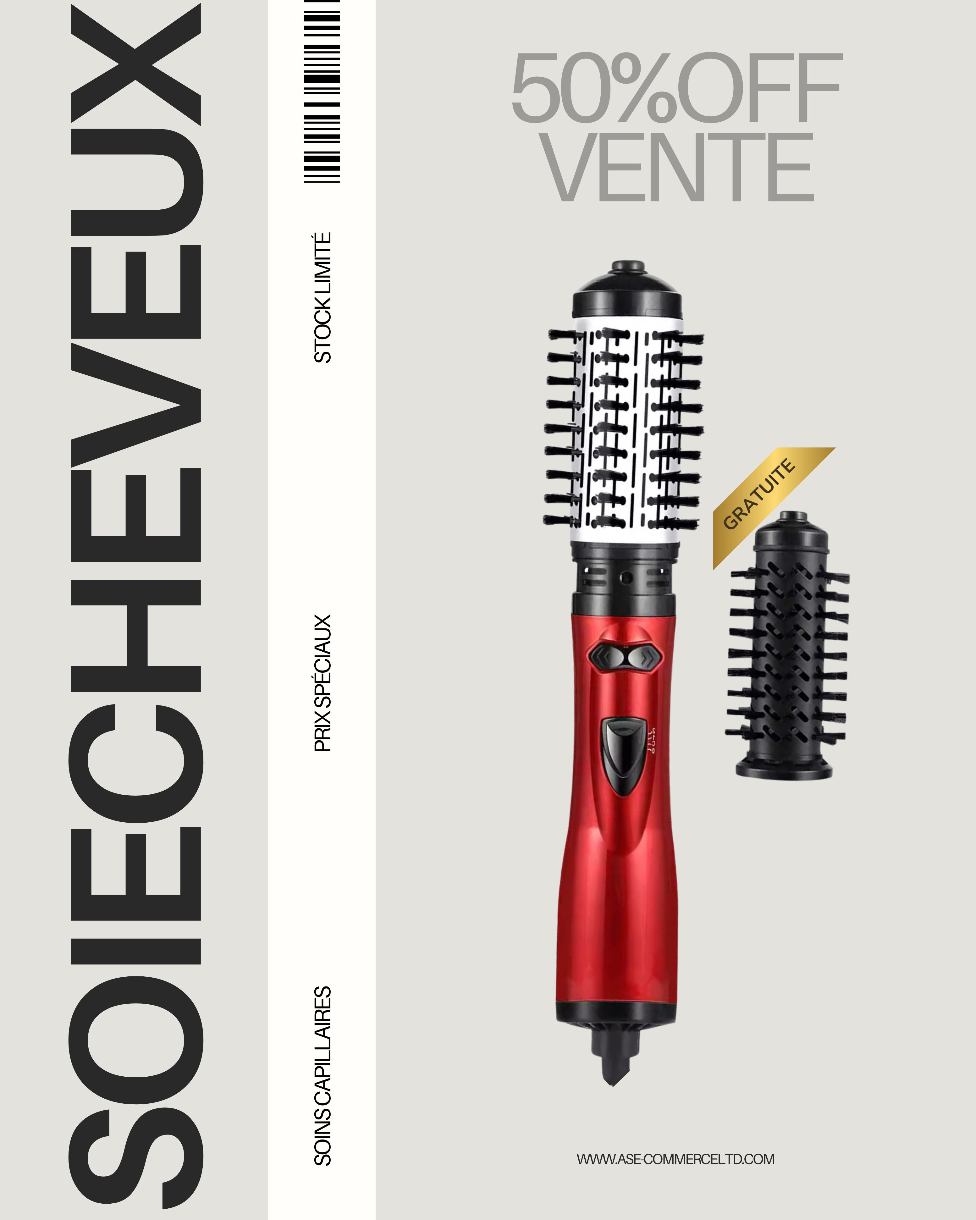 StyleGlide – Volume, Glanz & Styling in einem Schritt