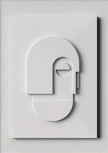FormLuma Wandbild | Abstrakte Kunst | Modernes Canvas | 30×40 cm