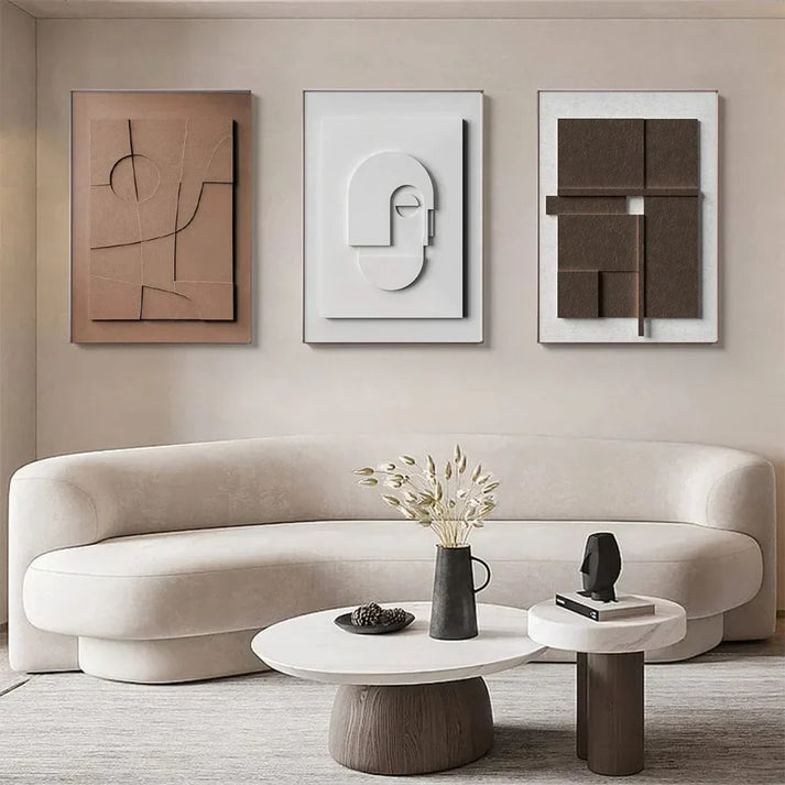 FormLuma Wandbild | Abstrakte Kunst | Modernes Canvas | 30×40 cm