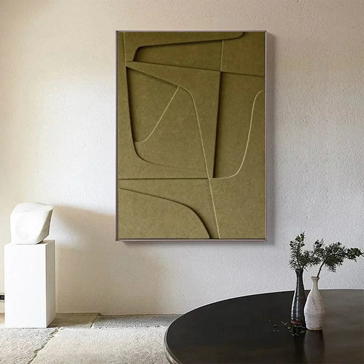 FormLuma Wandbild | Abstrakte Kunst | Modernes Canvas | 30×40 cm