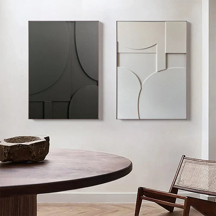 FormLuma Wandbild | Abstrakte Kunst | Modernes Canvas | 30×40 cm