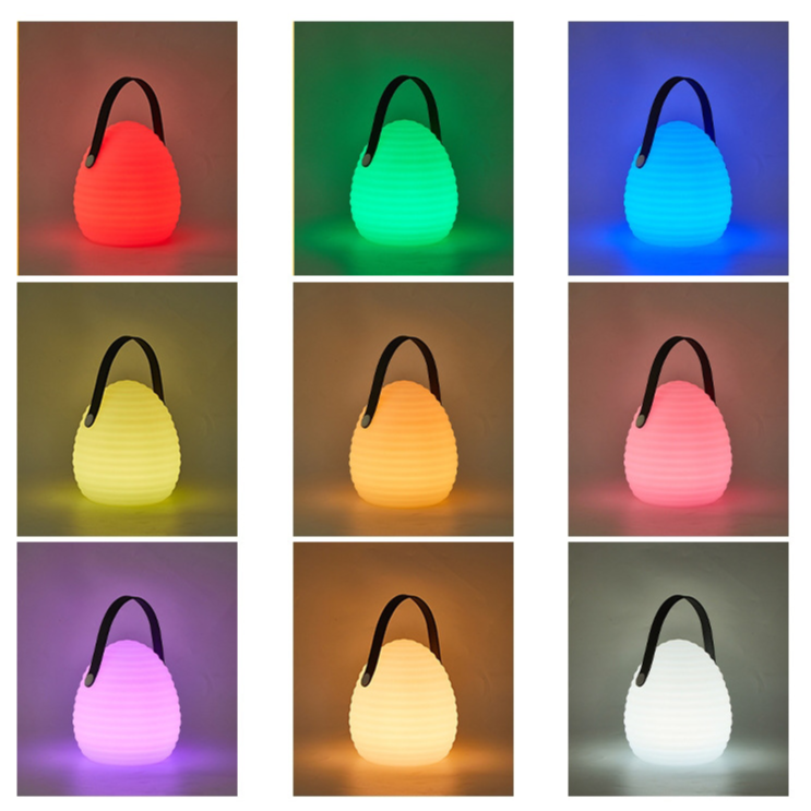 Luminoa LED Gartenleuchte | 16 Farben | Wiederaufladbar | Mit Fernbedienung
