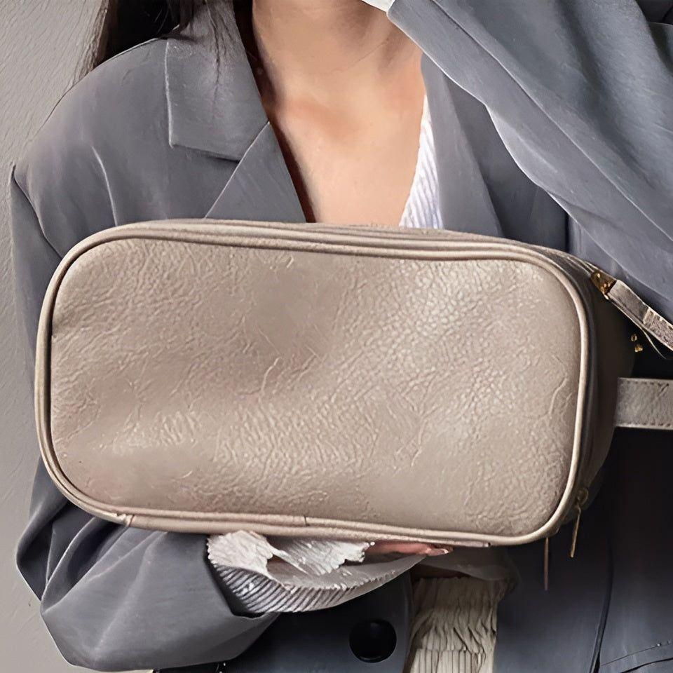 Glamora Kosmetiktasche | Eleganter Make-up Organizer | Wasserabweisendes Nylon | Ideal für Reisen