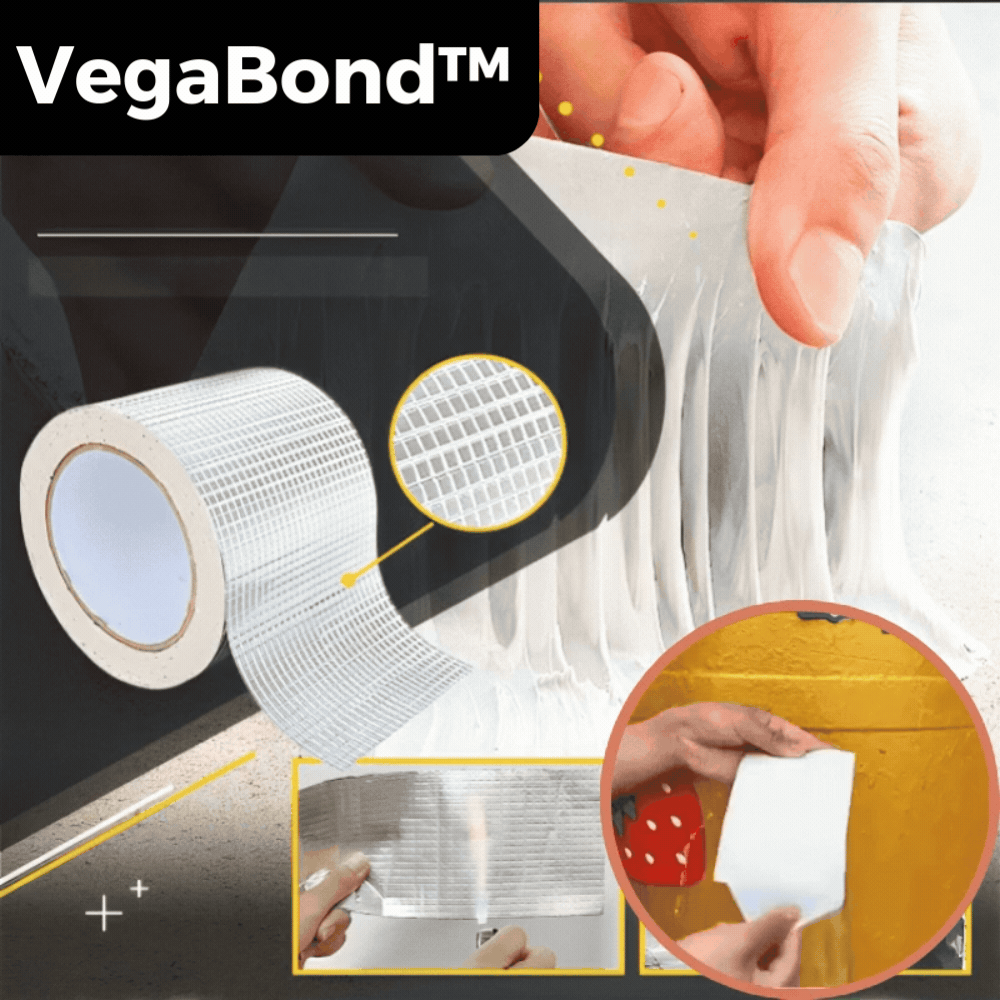 50% RABATT | VegaBond™ - Superstarkes wasserdichtes Klebeband [Letzter Tag Rabatt]