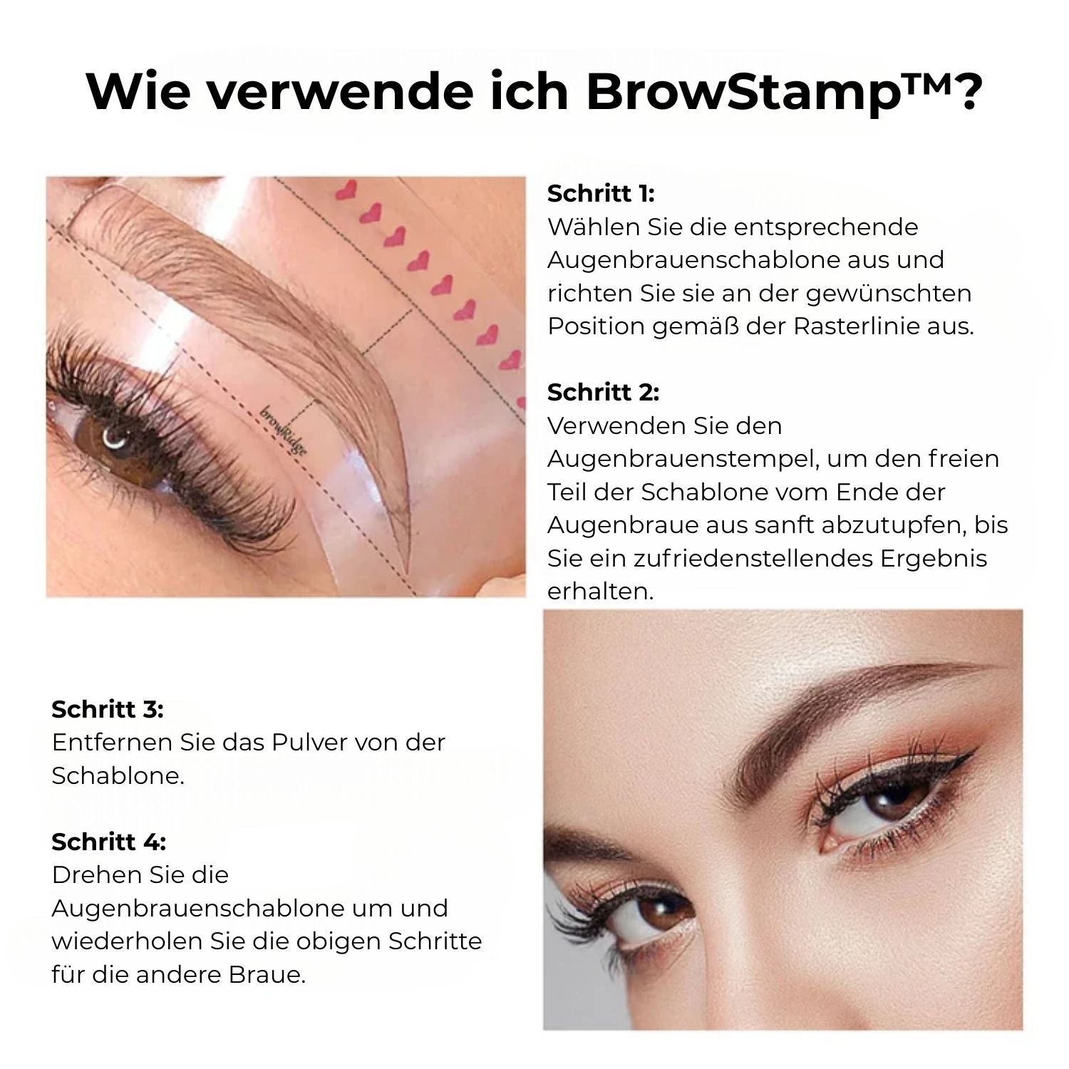 BrowStamp™ - Augenbrauenstempel-Styling-Set [Letzter Tag Rabatt]
