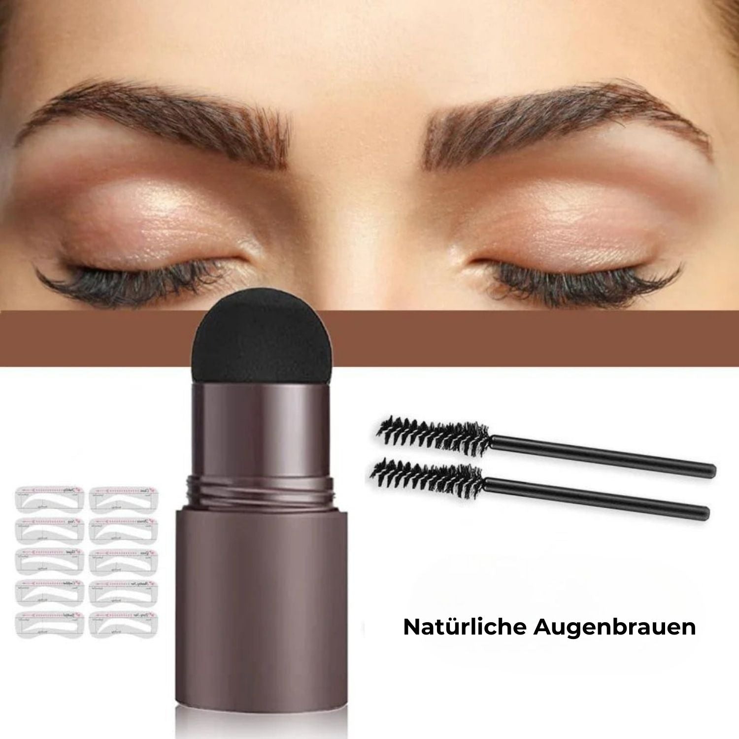 BrowStamp™ - Augenbrauenstempel-Styling-Set [Letzter Tag Rabatt]
