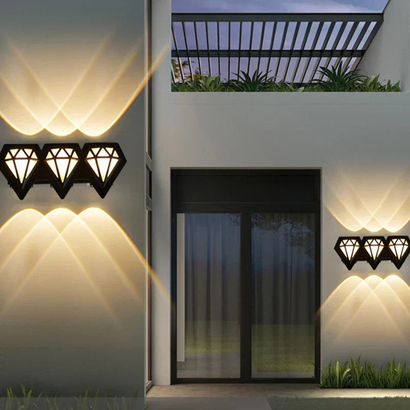 LumoEdge LED Außenwandleuchte | Wetterfest IP65 | Aluminium & Langlebig | Modernes Design | Energiesparend