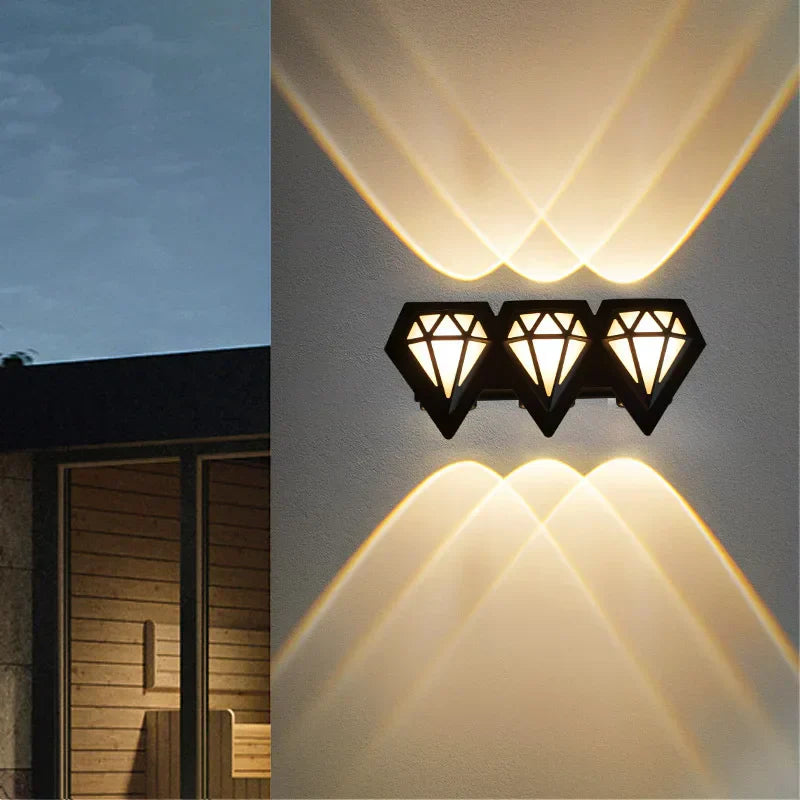 LumoEdge LED Außenwandleuchte | Wetterfest IP65 | Aluminium & Langlebig | Modernes Design | Energiesparend