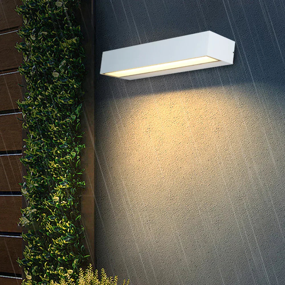 Aurevalo | LED Außenwandleuchte | Wasserdicht, Energiesparend, Modernes Design | Garten, Terrasse & Eingangsbereich