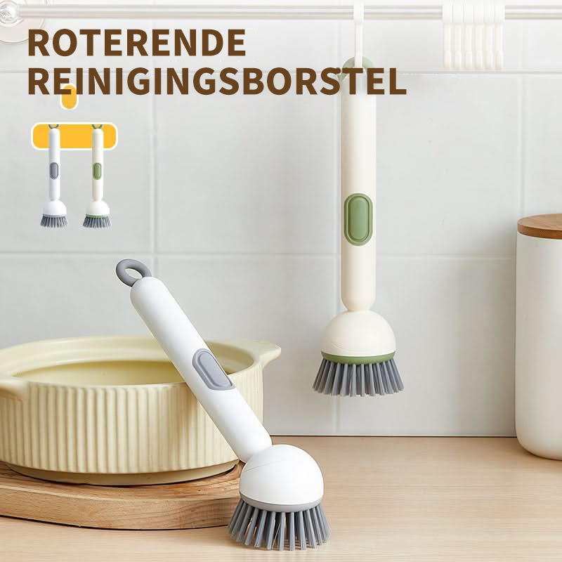 2+1 GRATIS | 360Scrub – Drehbare Spülbürste mit langem Griff!