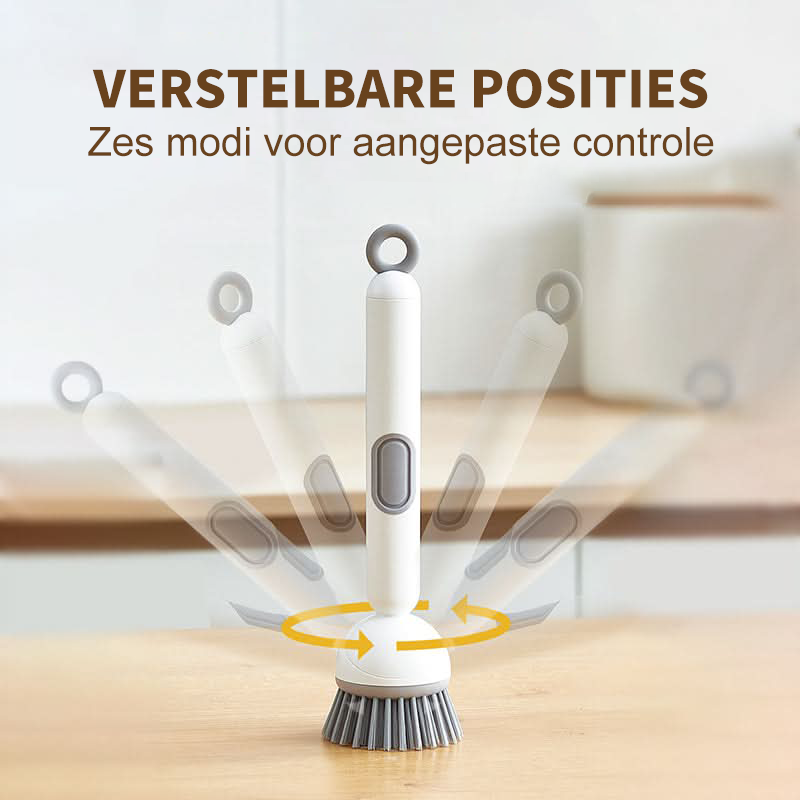 2+1 GRATIS | 360Scrub – Drehbare Spülbürste mit langem Griff!