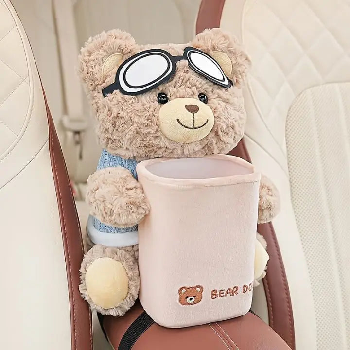 TidyBear™ – Süßer Auto-Organizer & Taschentuchspender