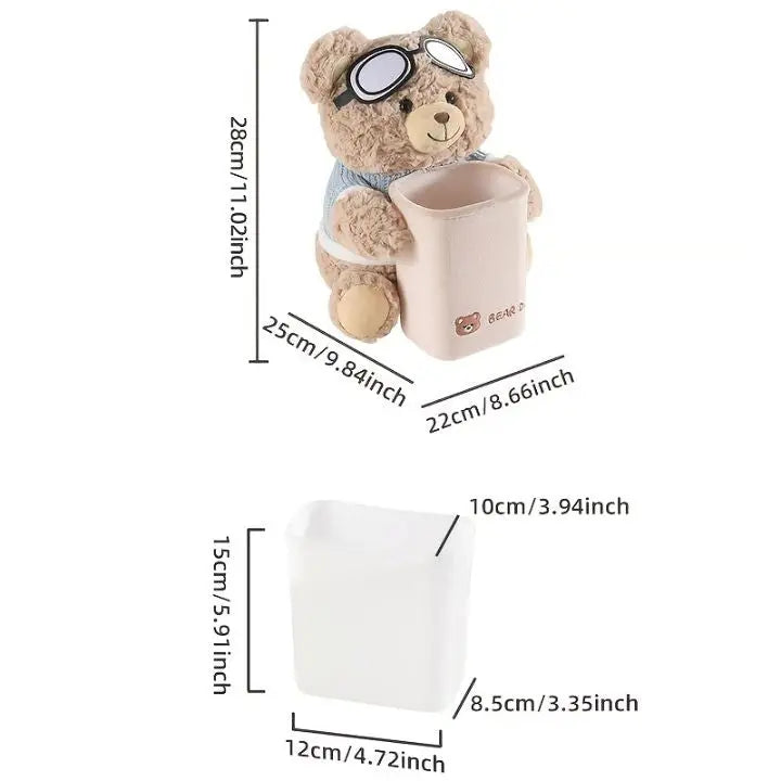 TidyBear™ – Süßer Auto-Organizer & Taschentuchspender