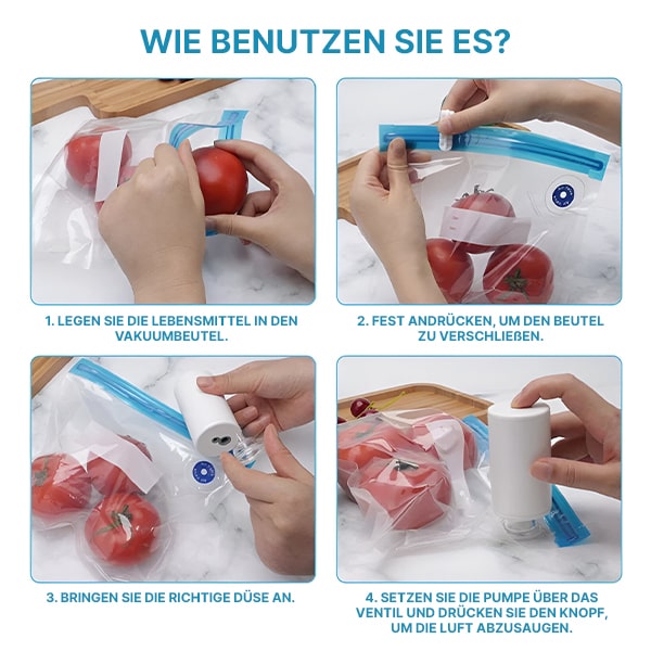 FreshLock Mini – Frische versiegeln, Platz sparen!