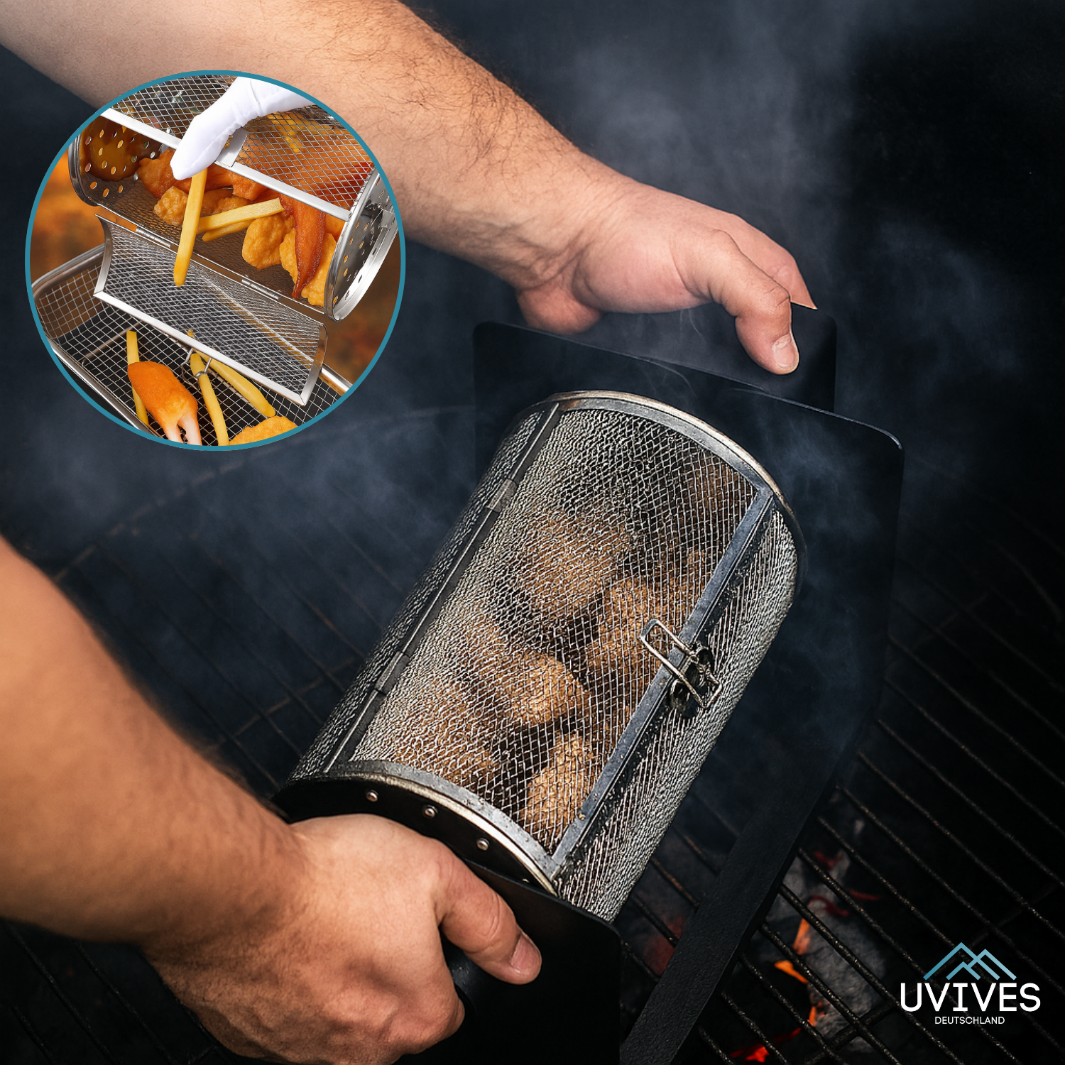 RoastPro™ – Gesünder rösten & grillen mit Rotation!