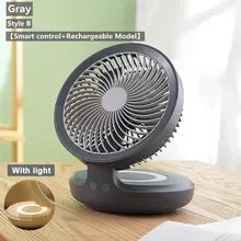 AirSwing™ – Faltbarer & Hängender Tischventilator mit USB & Nachtlicht