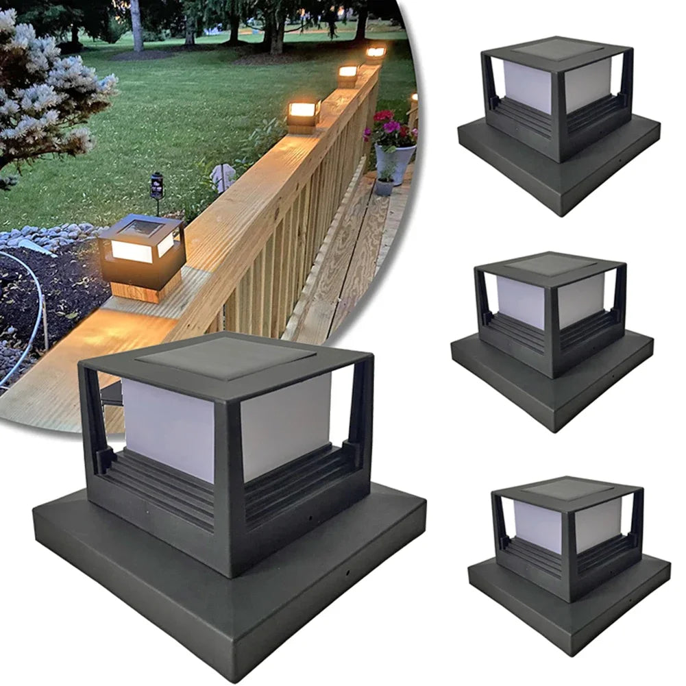 LumoSolar DuoLight | Solarstrahler mit Zwei-Farbmodus | Wetterfest & Automatische Steuerung | 8 Stunden Leuchtdauer