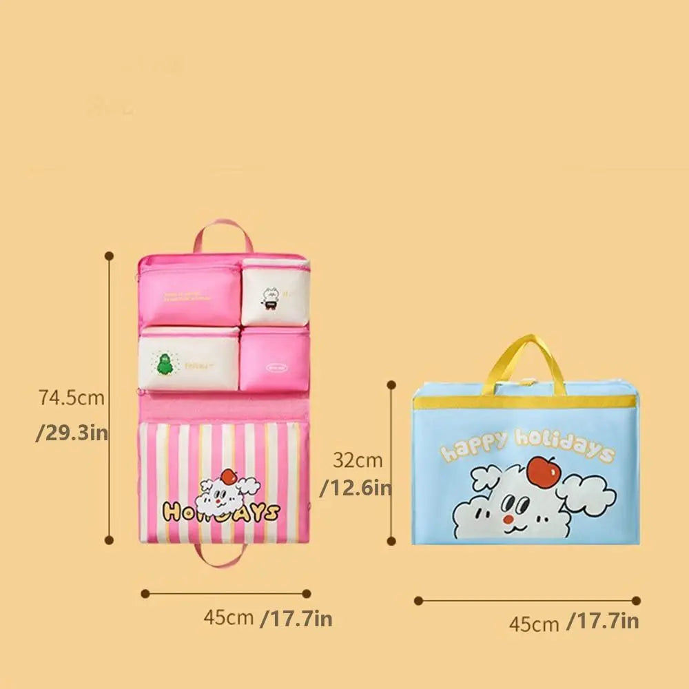 Travona PackMate | Faltbarer Reiseschrank zum Aufhängen | Kompakt & Wasserabweisend | Für Kleidung, Schuhe & Accessoires | Ideal für Reisen & Fitness
