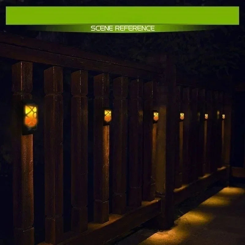 FlameGlow | Solar Fackelleuchte | Realistischer Flammeneffekt | Wetterfest und Langlebig