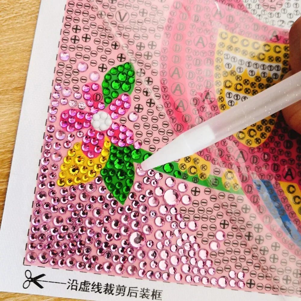 DiamondArt Kids | DIY Diamant-Malset für Kinder | Kreativer Bastelspaß