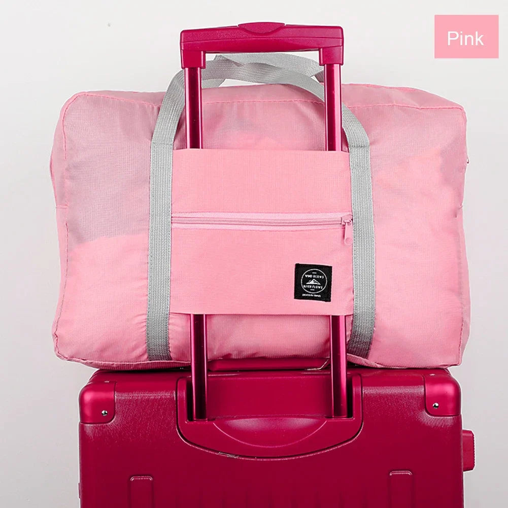 Triprella Faltbare Reisetasche | Ultraleicht & Wasserabweisend | Mit Trolley-Befestigung