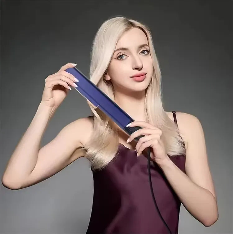 SilkNova | 2-in-1 Haarglätter & Föhn | Ionen-Technologie, Temperaturkontrolle, 360° Kabel | Für nasses & trockenes Haar