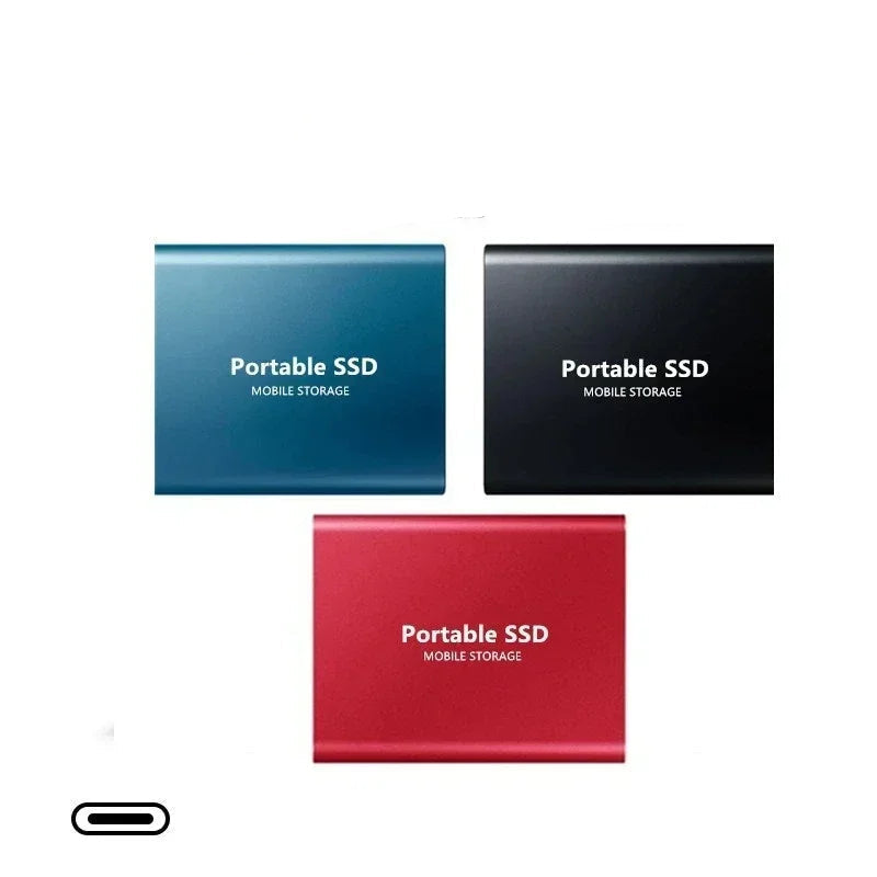 Datazuno Externe SSD | USB 3.1 Type-C | Bis zu 1000 MB/s | 500GB–2TB Speicher