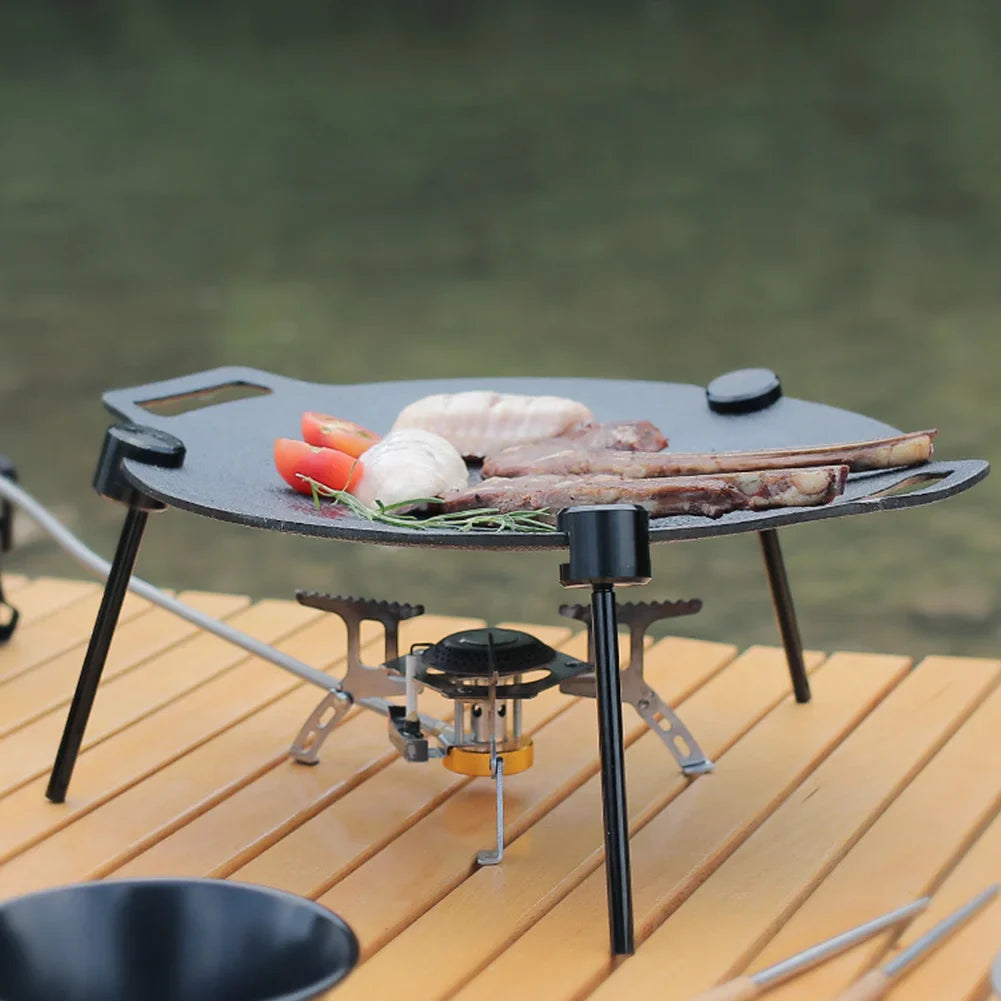 TrailForge | Tripod Grillständer | Höhenverstellbar, Stabile Konstruktion & Leicht | Perfekt für Outdoor