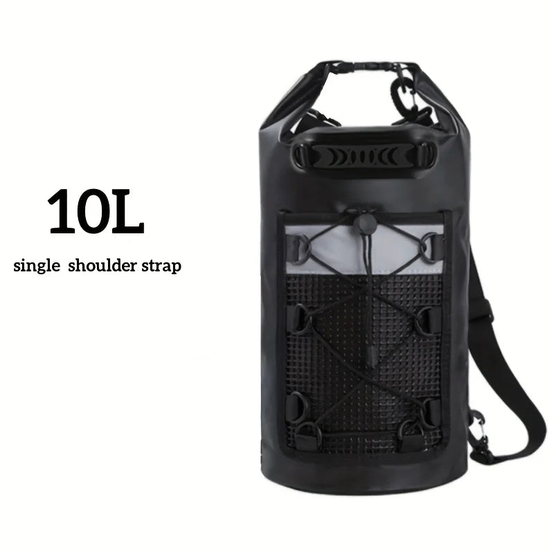 AquaSafe DryBag | Wasserdicht | Rolltop-Verschluss | PVC | 10L-30L